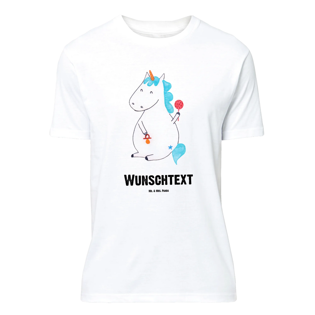 Rozmiar L Personalizowana koszulka jednorożec Dziecko T-Shirt mit Namen, Bedrucken, Wunschtext, T-Shirt mit Aufruck, T-Shirt Personalisiert, Einhorn Deko, Unicorn, Einhorn, Einhörner, Babyglück, Schnuller, Party, Eltern, Mutter, Geburtstag, Nachwuchs, Erstes Kind, Kind, Baby, Geburt
