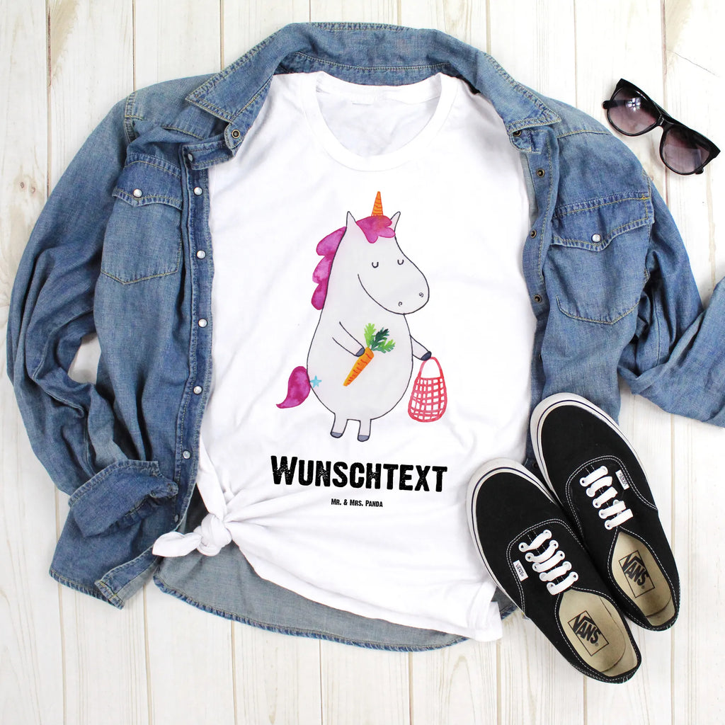 Rozmiar L Personalizowana koszulka jednorożec warzywa T-Shirt mit Aufruck, T-Shirt Personalisiert, Bedrucken, T-Shirt mit Namen, Wunschtext, Einhorn Deko, Unicorn, Einhorn, Einhörner, Gemüse, Biomarkt, Wochenmarkt