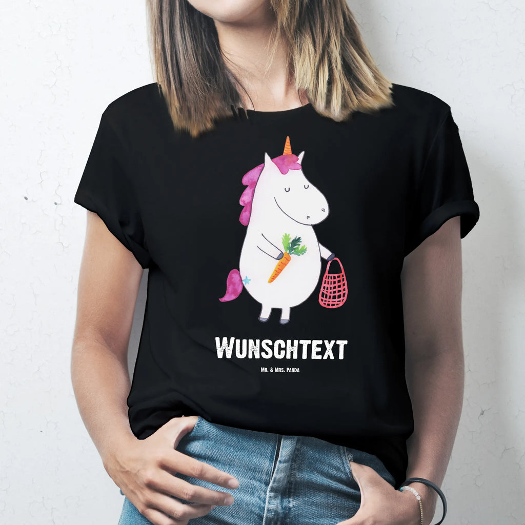 Rozmiar L Personalizowana koszulka jednorożec warzywa T-Shirt mit Aufruck, T-Shirt Personalisiert, Bedrucken, T-Shirt mit Namen, Wunschtext, Einhorn Deko, Unicorn, Einhorn, Einhörner, Gemüse, Biomarkt, Wochenmarkt