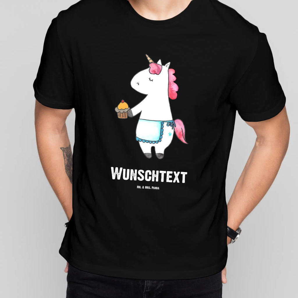 Rozmiar L Personalizowana koszulka Jednorożec muffinka Wunschtext, T-Shirt mit Aufruck, T-Shirt Personalisiert, Bedrucken, T-Shirt mit Namen, Einhorn Deko, Unicorn, Einhorn, Einhörner, Muffin, Geburtstagsgrüße, Grüße, Kekse, Geburtstag, Liebesgrüße, Glückwünsche, Backen