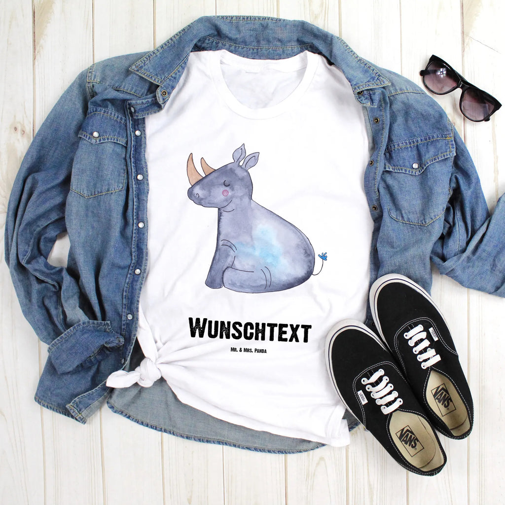 Rozmiar L Personalizowana koszulka Jednorożec Nosorożec Wunschtext, T-Shirt mit Namen, Bedrucken, T-Shirt Personalisiert, T-Shirt mit Aufruck, Einhorn Deko, Unicorn, Einhorn, Einhörner, Nashörner, Nashorn, Witzig, Erwachsenwerden, Glitzer, Zoo, Einhornpower, Lustig, Regenbogen