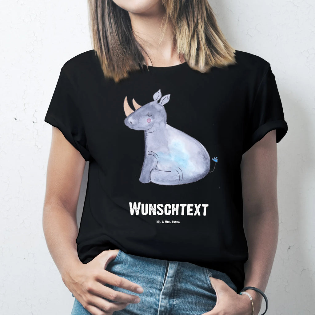 Rozmiar L Personalizowana koszulka Jednorożec Nosorożec Wunschtext, T-Shirt mit Namen, Bedrucken, T-Shirt Personalisiert, T-Shirt mit Aufruck, Einhorn Deko, Unicorn, Einhorn, Einhörner, Nashörner, Nashorn, Witzig, Erwachsenwerden, Glitzer, Zoo, Einhornpower, Lustig, Regenbogen
