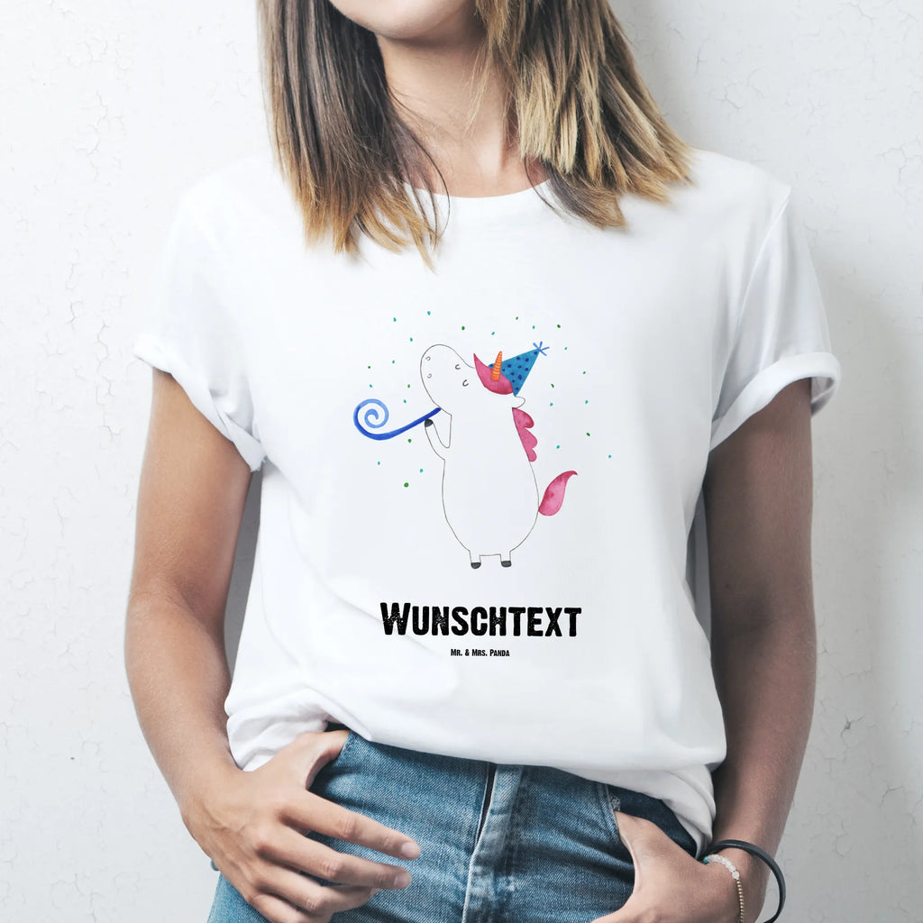 Personalised T-Shirt unicorn party T-Shirt mit Namen, Bedrucken, T-Shirt mit Aufruck, Wunschtext, T-Shirt Personalisiert, Einhorn Deko, Unicorn, Einhorn, Einhörner, Konfetti, Alkohol, Glitzer, Party, Fest, Disco, Geburtstag, Feier, Club