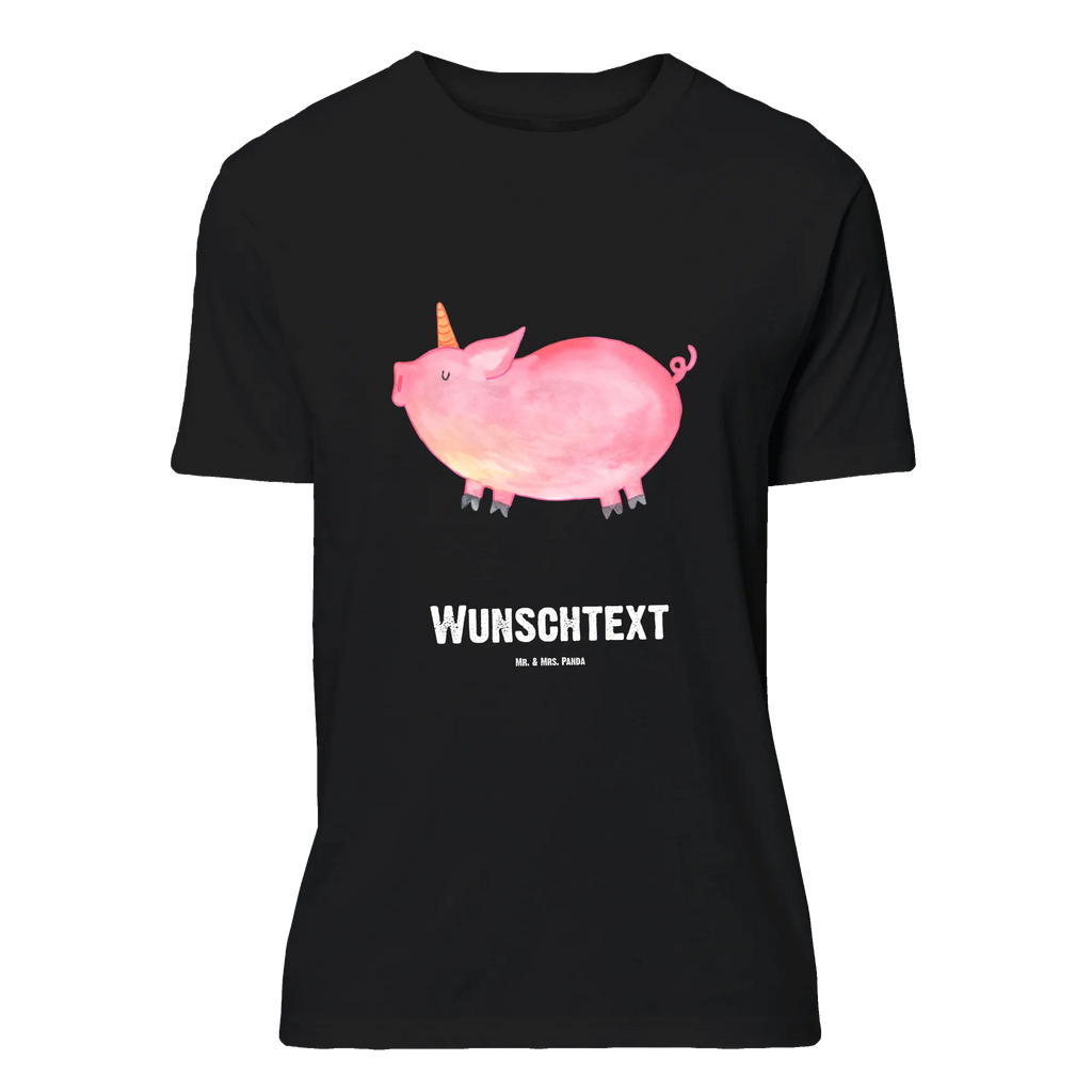 Personalised T-Shirt unicorn Pig Bedrucken, T-Shirt mit Aufruck, T-Shirt mit Namen, Wunschtext, T-Shirt Personalisiert, Einhorn Deko, Unicorn, Einhorn, Einhörner, Piggy, Spruch, Party, Witzig. Lustig, Schwein, Pig, English, Schweinhorn, Bauer, Geschenk, Spaß, Englisch, Funny