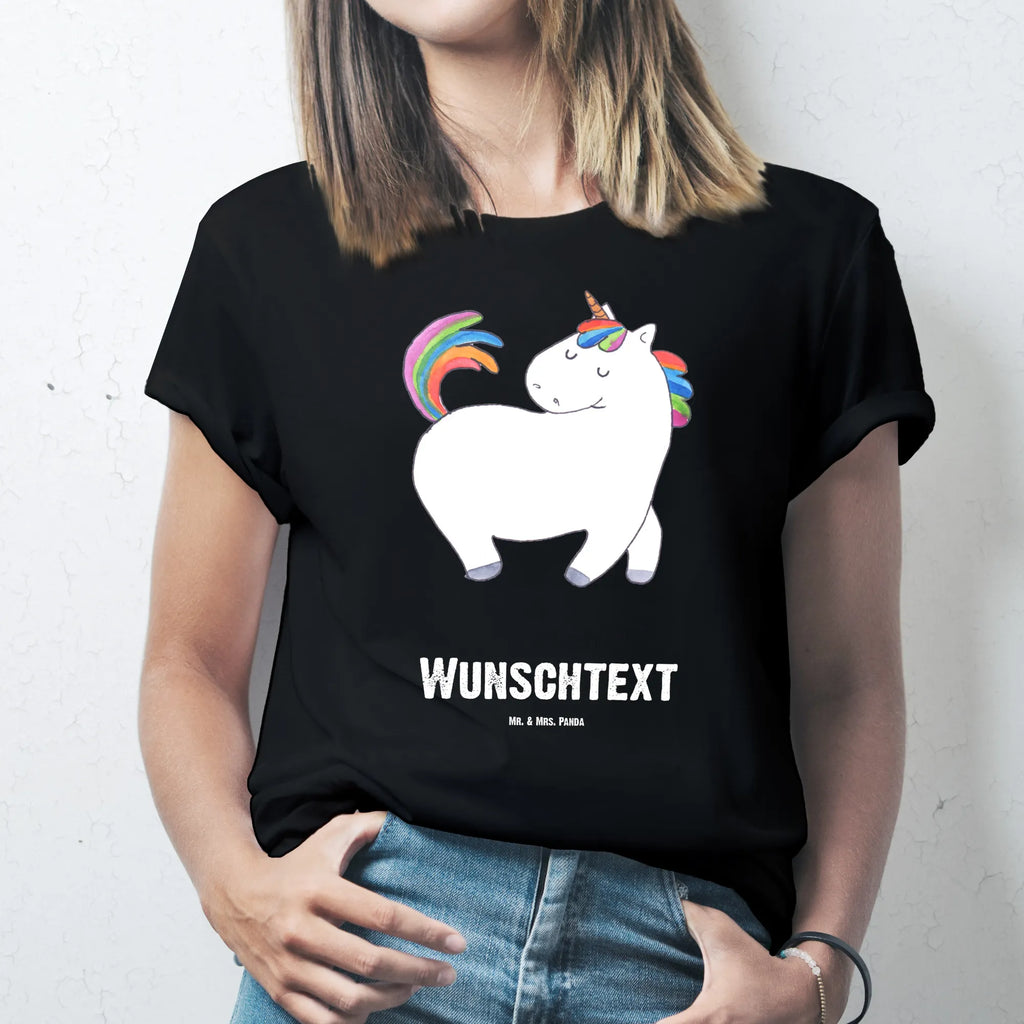 Personalised T-Shirt unicorn Swagger T-Shirt mit Aufruck, Bedrucken, T-Shirt Personalisiert, Wunschtext, T-Shirt mit Namen, Einhorn Deko, Unicorn, Einhorn, Einhörner, Reiter, Freundin, Geschenk, Stolz, Pferd, Anders, Reiten, Bunt
