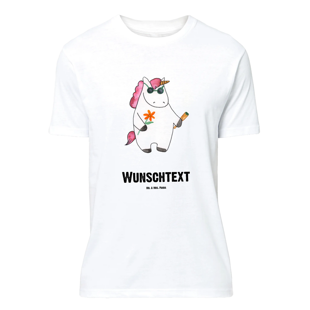 Personalised T-Shirt unicorn Woodstock T-Shirt Personalisiert, T-Shirt mit Namen, T-Shirt mit Aufruck, Bedrucken, Wunschtext, Einhorn Deko, Unicorn, Einhorn, Einhörner, Kiffen, Witzig, Party, Spaß. Lustig, Joint, Woodstock, Zigarette, Alkohol