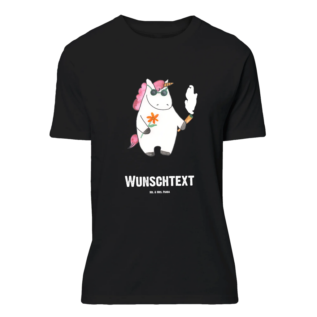 Personalised T-Shirt unicorn Woodstock T-Shirt Personalisiert, T-Shirt mit Namen, T-Shirt mit Aufruck, Bedrucken, Wunschtext, Einhorn Deko, Unicorn, Einhorn, Einhörner, Kiffen, Witzig, Party, Spaß. Lustig, Joint, Woodstock, Zigarette, Alkohol