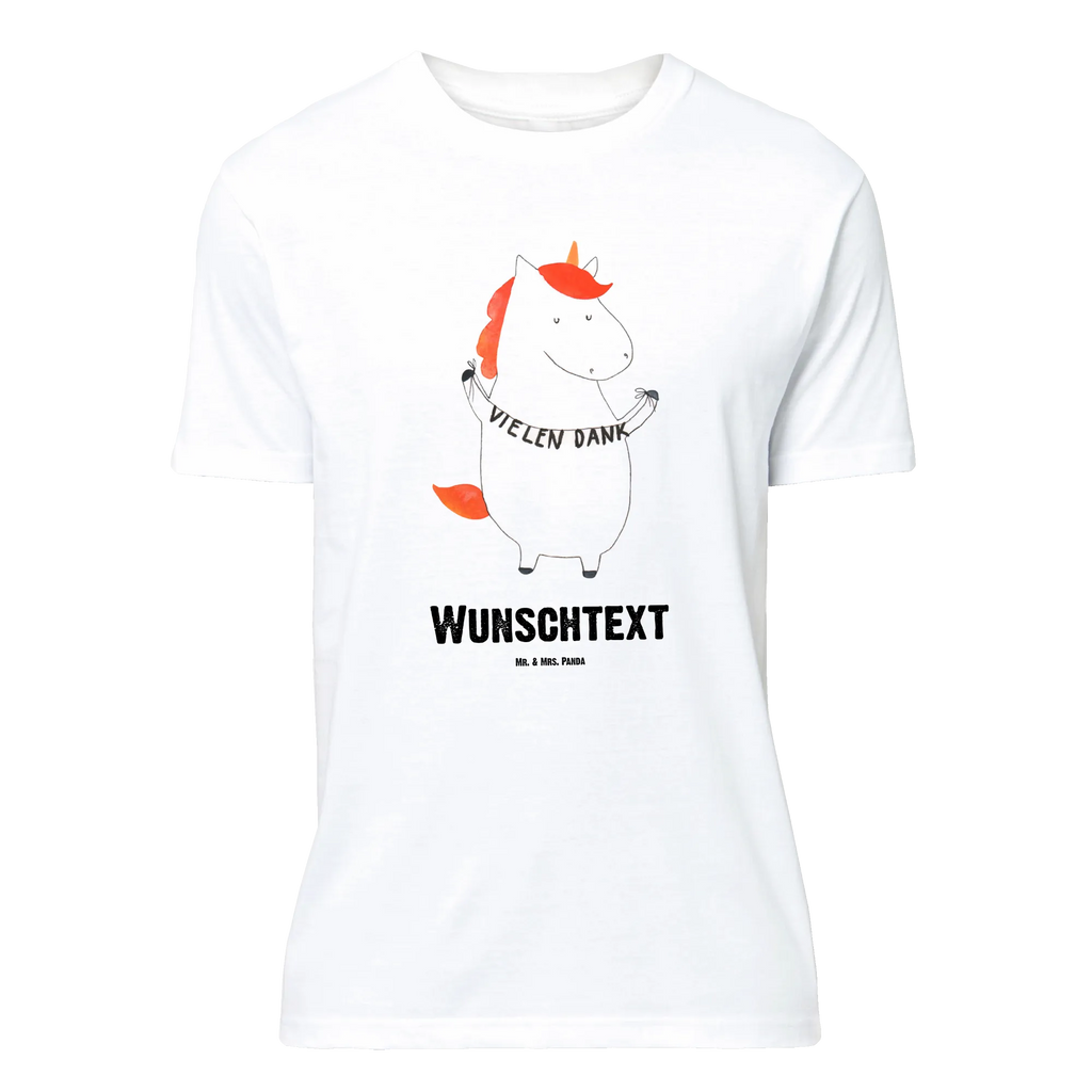 Personalisiertes T-Shirt Einhorn Vielen Dank Wunschtext, T-Shirt Personalisiert, T-Shirt mit Namen, T-Shirt mit Aufruck, Bedrucken, Einhorn Deko, Unicorn, Einhorn, Einhörner, Vielen Dank, Dankeschön, Danksagung, Danke