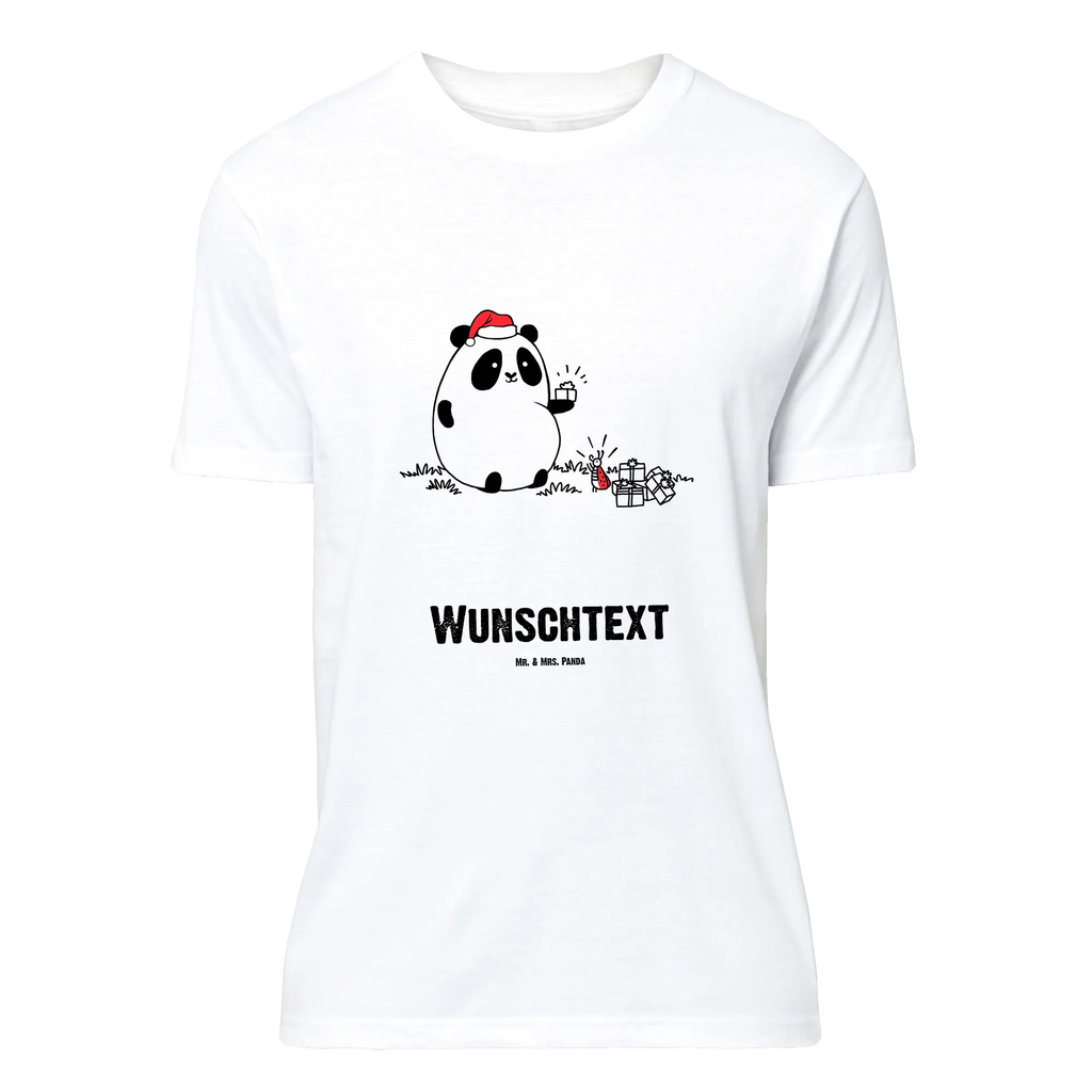 Rozmiar L Personalizowana koszulka Panda Prezent świąteczny T-Shirt mit Aufruck, T-Shirt mit Namen, T-Shirt Personalisiert