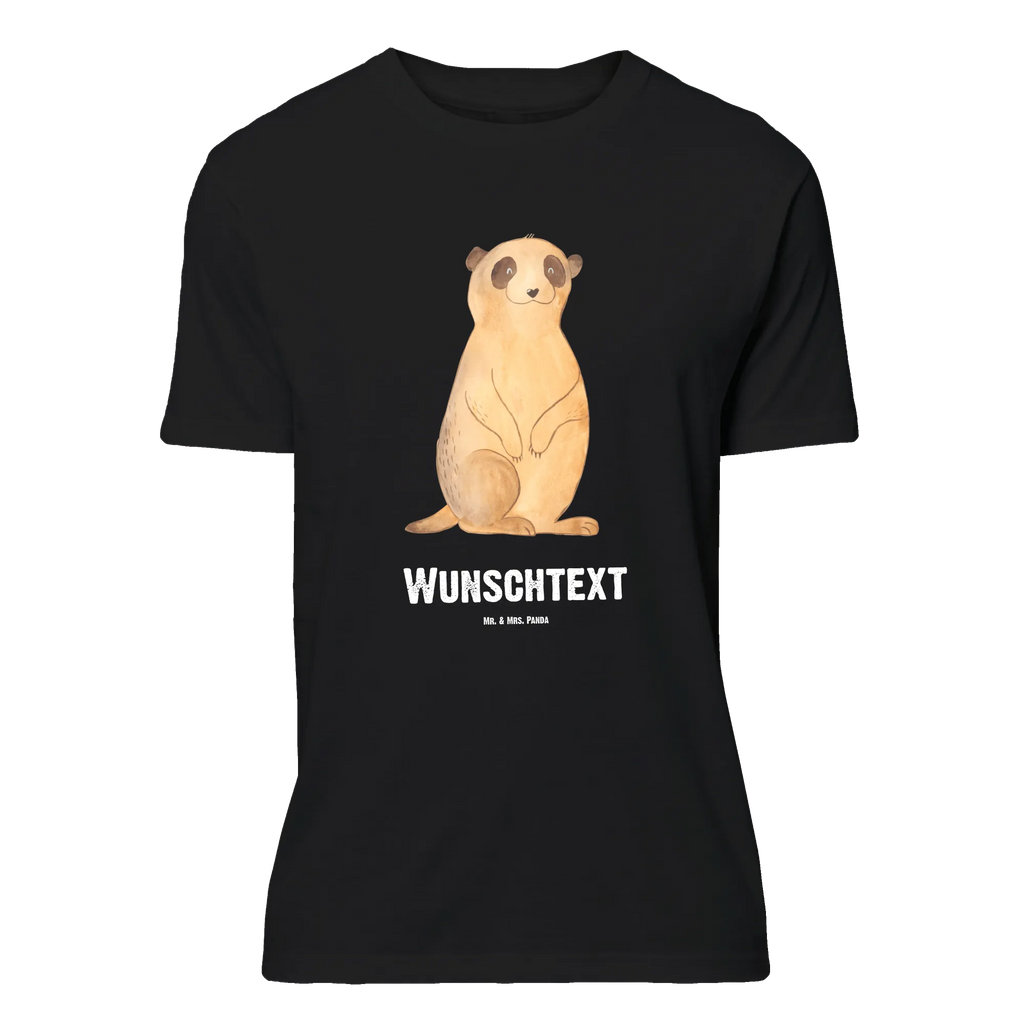 Rozmiar L Personalizowana koszulka Surikatka T-Shirt Personalisiert, T-Shirt mit Aufruck, Bedrucken, T-Shirt mit Namen, Wunschtext, Wildtiere, Afrika, Weltreise, Erdmännchen, Roadtrip, Reisen, Spruch, Traveling, Afrikareise
