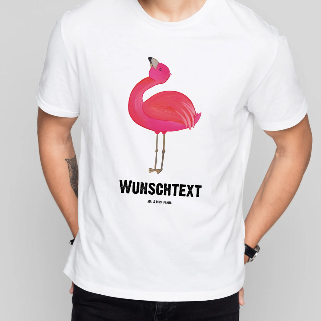 Rozmiar L Personalizowana koszulka Flamingo Duma T-Shirt Personalisiert, Bedrucken, T-Shirt mit Aufruck, Wunschtext, T-Shirt mit Namen, Flamingo, Schwester, Selbstakzeptanz, Beste Freundin, Tochter, Mama, Freude, Freundin, Stolz, Selbstliebe