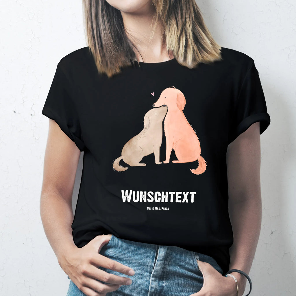 Rozmiar L Personalizowana koszulka psy Miłość T-Shirt Personalisiert, Bedrucken, T-Shirt mit Aufruck, T-Shirt mit Namen, Wunschtext, Hundemotiv, Hund, Sprüche, Hunderasse, Hundebesitzer, Haustier, Tierliebhaber, Vertrauen, Herz, Kuss, Kuscheln, Liebe, Hund. Hunde