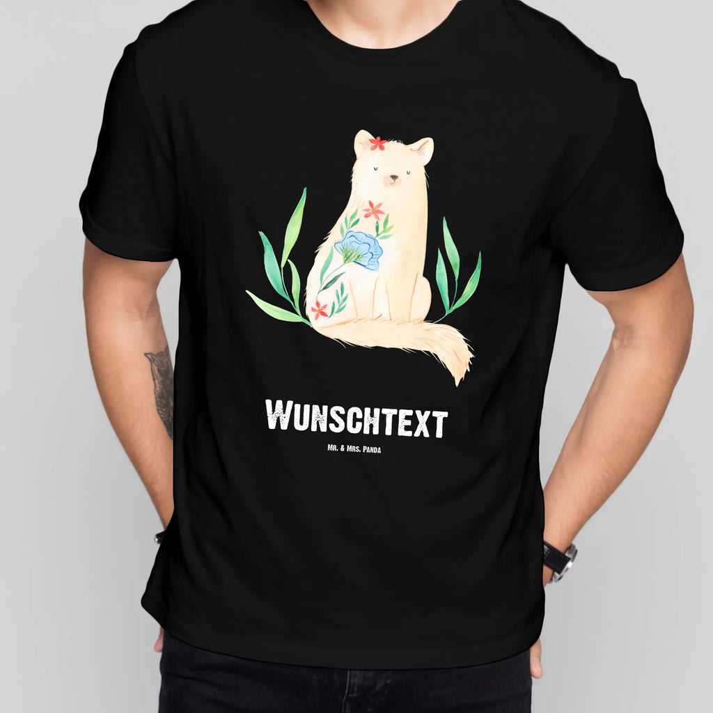 Personalisiertes T-Shirt Katze Blumen Wunschtext, T-Shirt Personalisiert, T-Shirt mit Aufruck, T-Shirt mit Namen, Bedrucken, Katzenmotiv, Katzenfan, Katzendeko, Katzenfreund, Katze, Katzenliebhaber, Katzenprodukte, Katzenartikel, Katzenaccessoires, Katzensouvenirs, Katzenliebhaberprodukte, Katzenmotive, Selbstliebe, Selfcare, Mutausbruch, Motivation