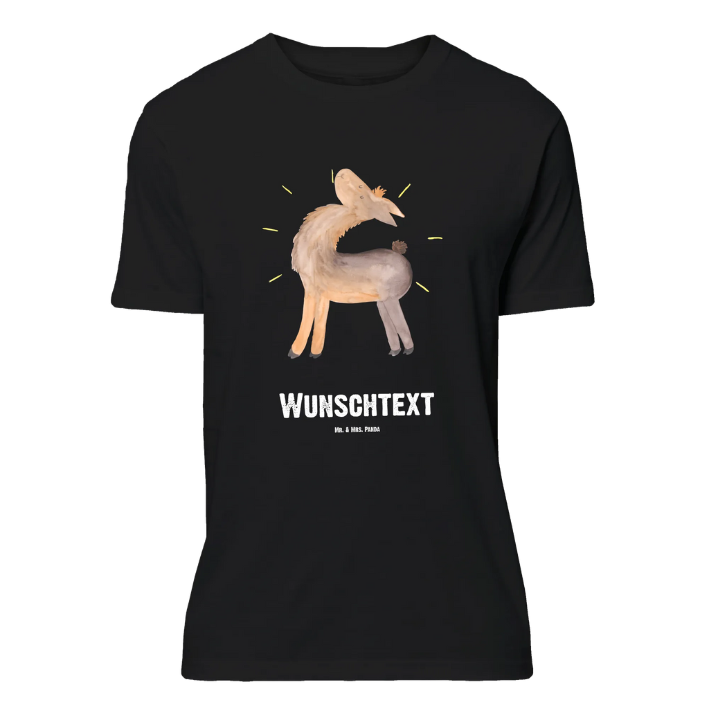 Rozmiar L Personalizowana koszulka lama Dumny T-Shirt Personalisiert, T-Shirt mit Namen, Wunschtext, T-Shirt mit Aufruck, Bedrucken, Alpaka, Lama, Außenseiter, Beste Freundin, Stolz, Freundin, Anders, Familie, Kumpel, Hippie, Freundinnen, Family, Neustart, Lamas