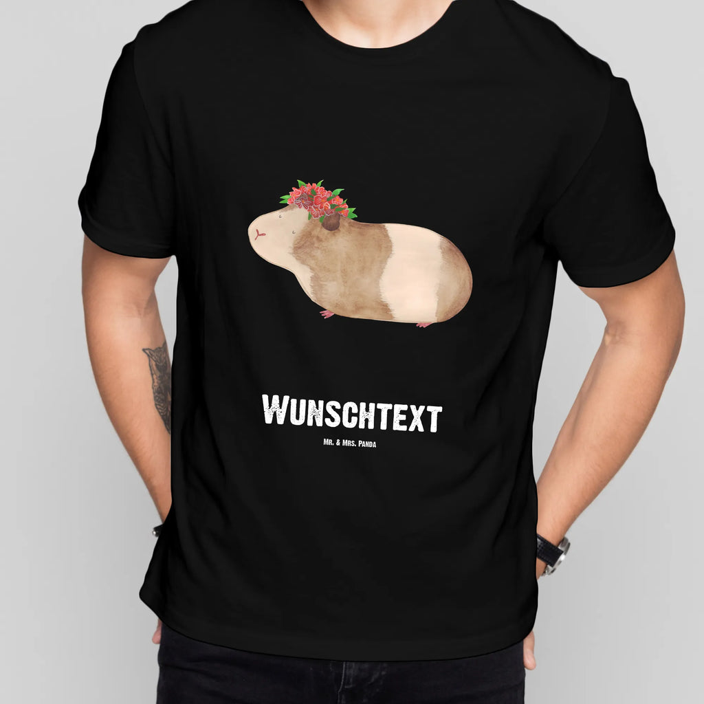 Rozmiar L Personalizowana koszulka świnka morska mądrość T-Shirt mit Aufruck, Bedrucken, Wunschtext, T-Shirt mit Namen, T-Shirt Personalisiert, Lustige Sprüche, Gute Laune, Tiere, Tiermotive, Meerie, Realität, Blumenkind, Meerschweinchen, Wunder, Spruch, Weisheit, Wunderland, Meeries, Motivation