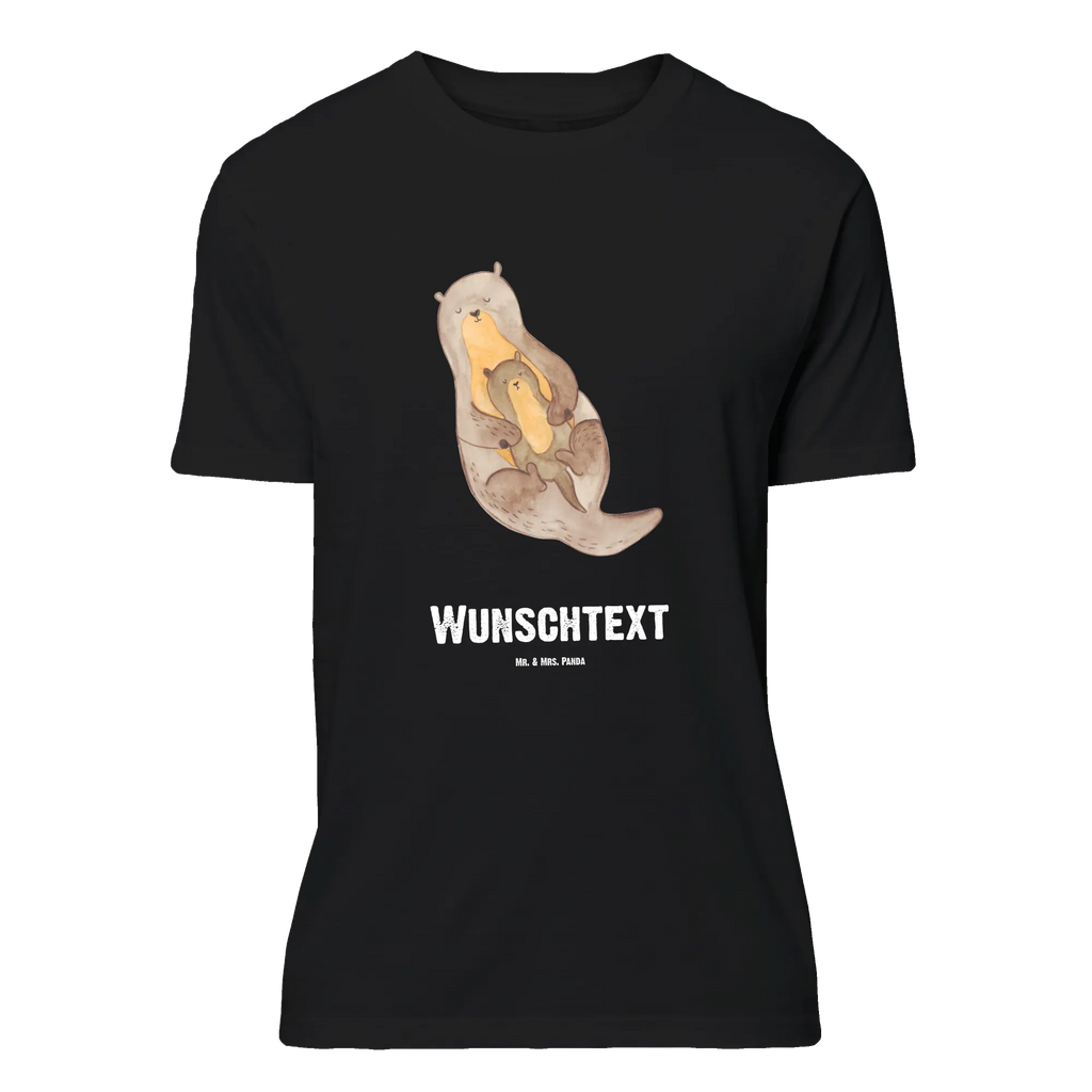 Rozmiar L Personalizowana koszulka wydra dziecko T-Shirt mit Aufruck, T-Shirt mit Namen, Wunschtext, Bedrucken, T-Shirt Personalisiert, Fischotter, Seeotter, Otter, Otter Seeotter See Otter
