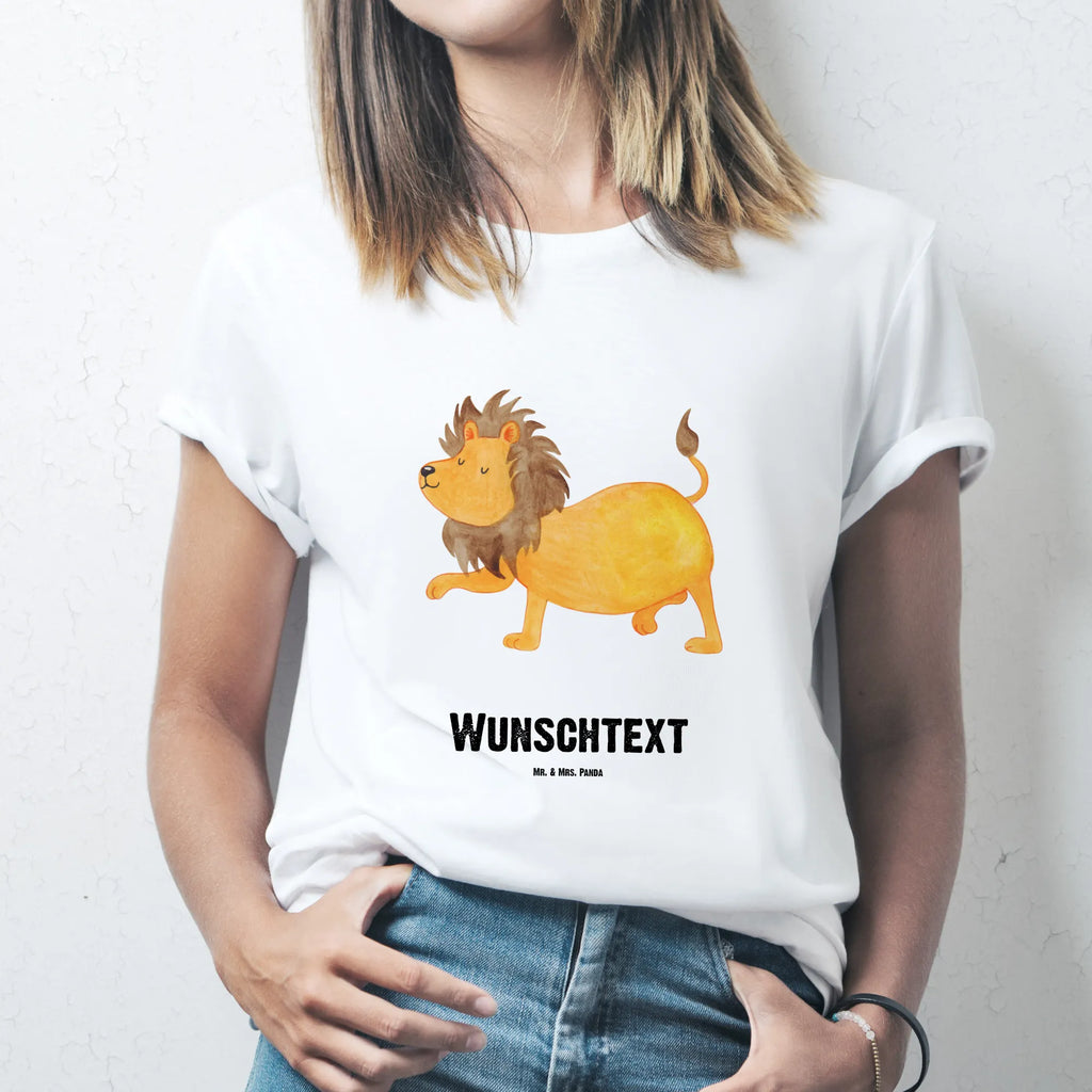 Rozmiar L Personalizowana koszulka znak zodiaku lew T-Shirt Personalisiert, T-Shirt mit Aufruck, Wunschtext, T-Shirt mit Namen, Bedrucken, Astrologie, Aszendent, Tierkreiszeichen, Horoskop, Sternzeichen, Geschenk August, Löwe Geschenk, Geburtstag Juli, Geburtstag August, König Der Tiere, Geschenk Juli, Löwe Sternzeichen
