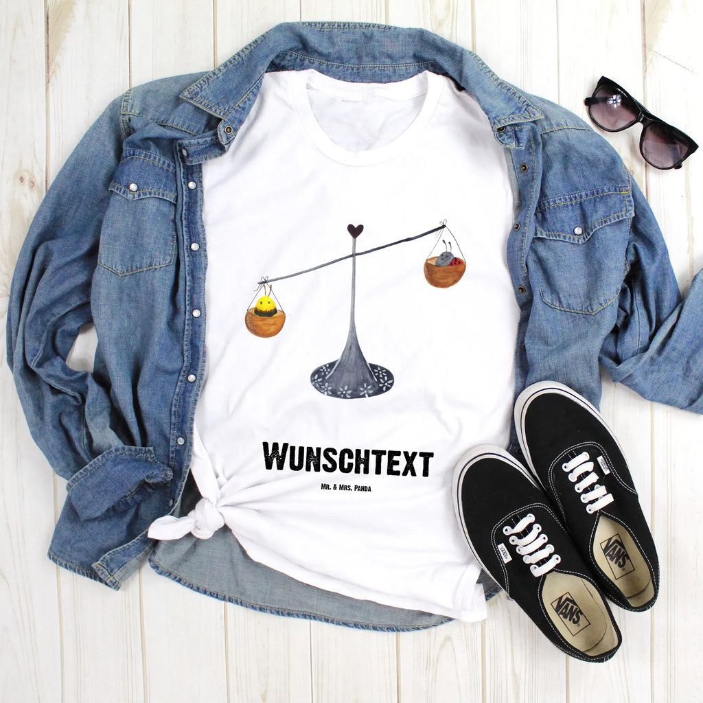 Rozmiar L Personalizowana koszulka Znak zodiaku waga Bedrucken, T-Shirt mit Aufruck, Wunschtext, T-Shirt mit Namen, T-Shirt Personalisiert, Astrologie, Aszendent, Tierkreiszeichen, Horoskop, Sternzeichen, Waage Sternzeichen, Waage, Biene, Geschenk Oktober, Marienkäfer, Gleichgewicht, Geburtstag Oktober, Waage Geschenk, Hummel, Geburtstag September, Geschenk September