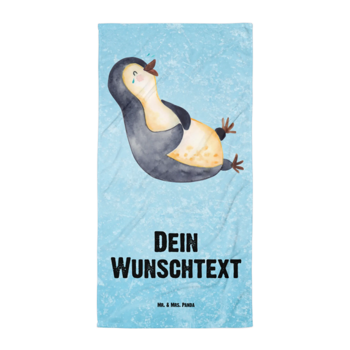 Hand towel with name Penguin Laugh towel with name, monogrammed bath towel, luxury personalized towels, custom bathroom towel, personalized bath towel, sauna towel with name, custom towel, embroidered towel, towel gift, custom print towel, Penguin, North Pole, Winter, Penguins, Pinguine, Pinguin, Optimismus, Fröhlich, lustiger Spruch