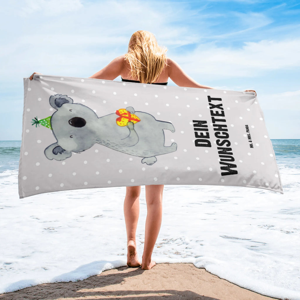 Hand towel with name Koala bear Gift monogrammed bath towel, custom bathroom towel, luxury personalized towels, embroidered towel, personalized bath towel, towel with name, towel gift, custom print towel, custom towel, sauna towel with name, Koala, Party, Present, Birthday