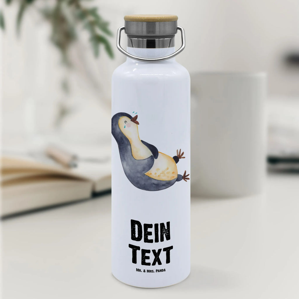 Personalised drinks bottle Penguin Laugh Penguin, North Pole, Winter, Penguins, Fröhlich, Pinguin, lustiger Spruch, Pinguine, Optimismus