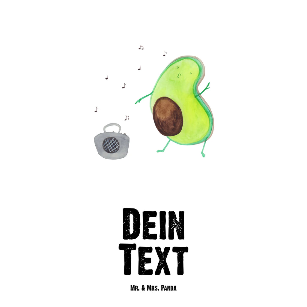 Personalizowana butelka na wodę Awokado tańczyć Awokado, Warzywa, Wegan, Zdrowy