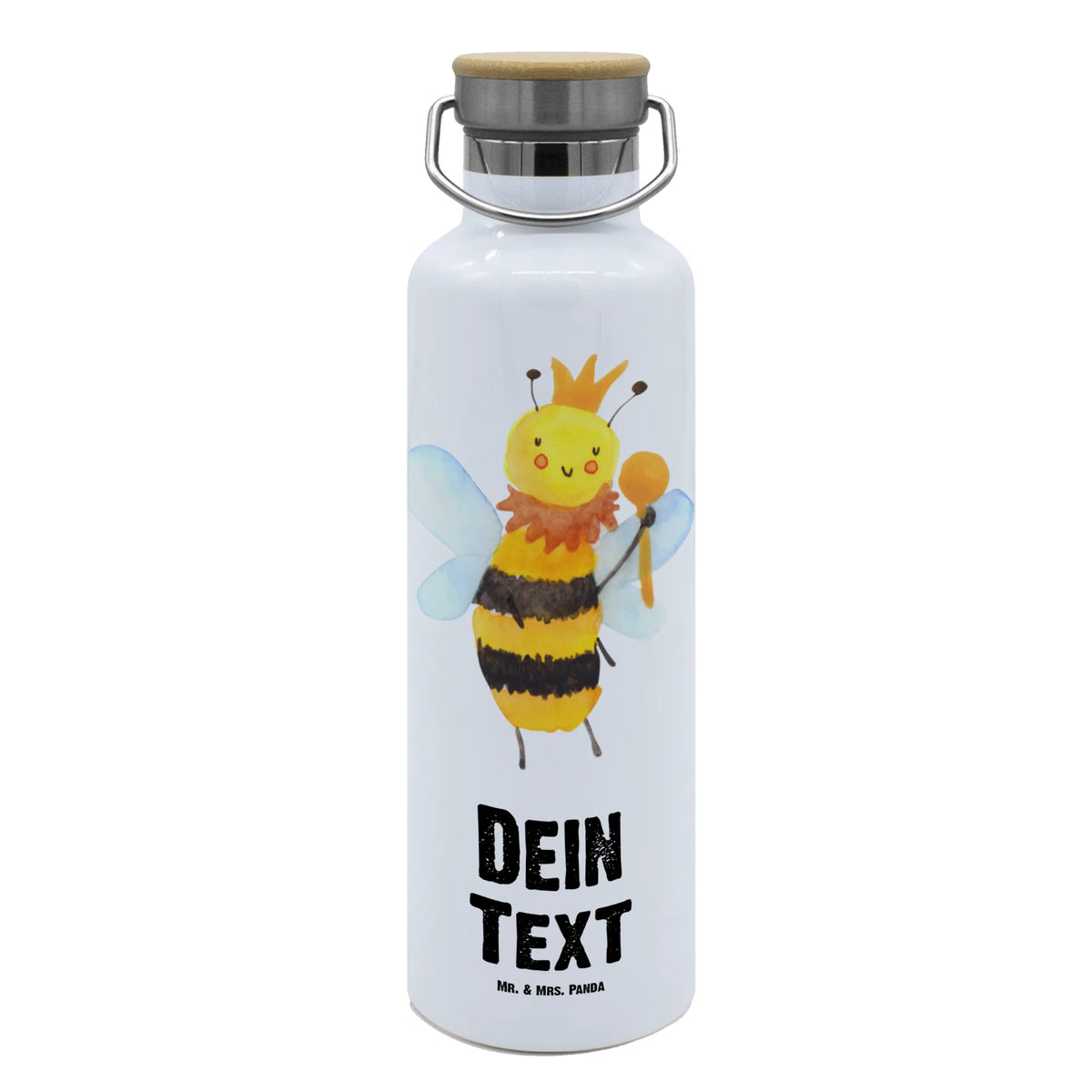 Personalisierte Trinkflasche Biene König