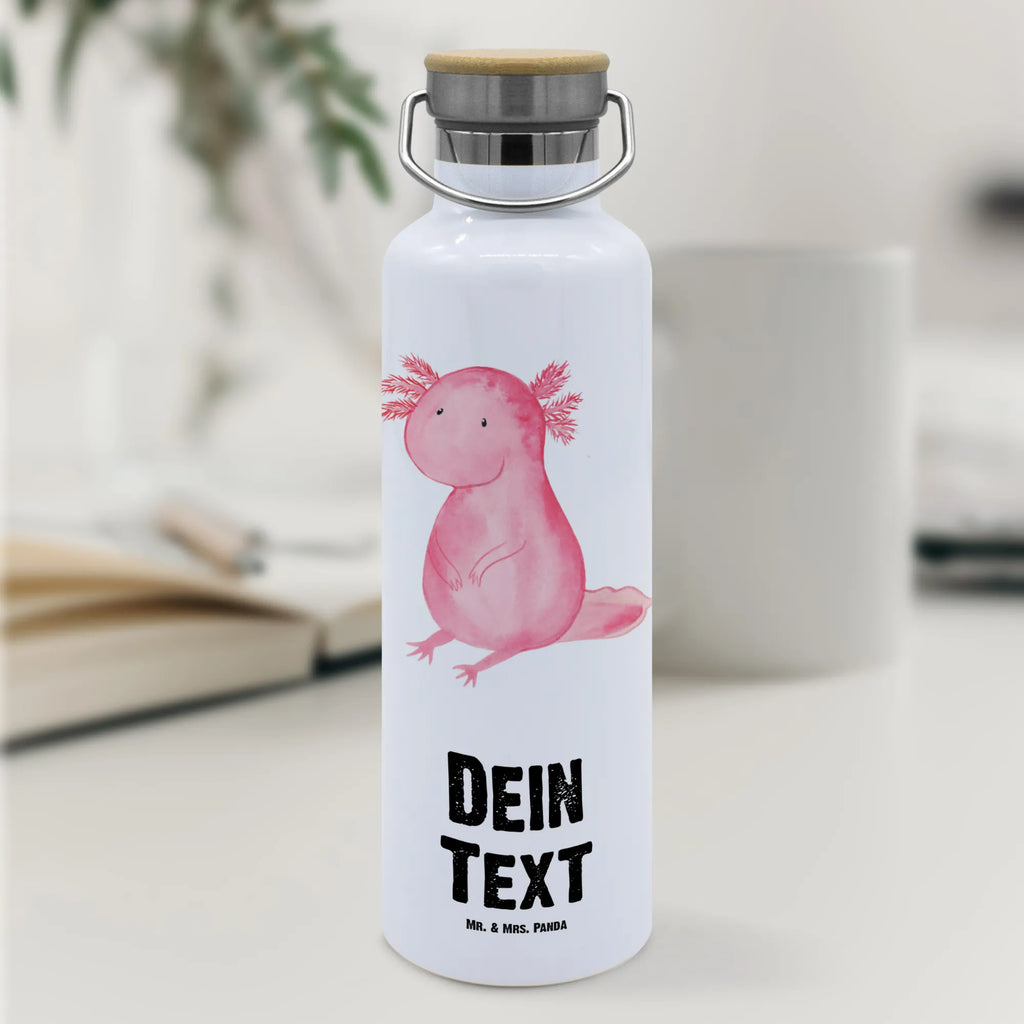 Personalizowana butelka na wodę aksolotl null Axolotl, Molch