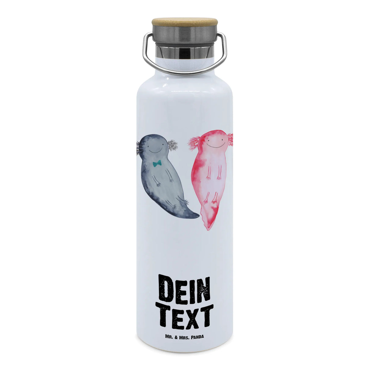 Personalizowana butelka na wodę Axolotl Przyjaciółka Axolotl, Molch