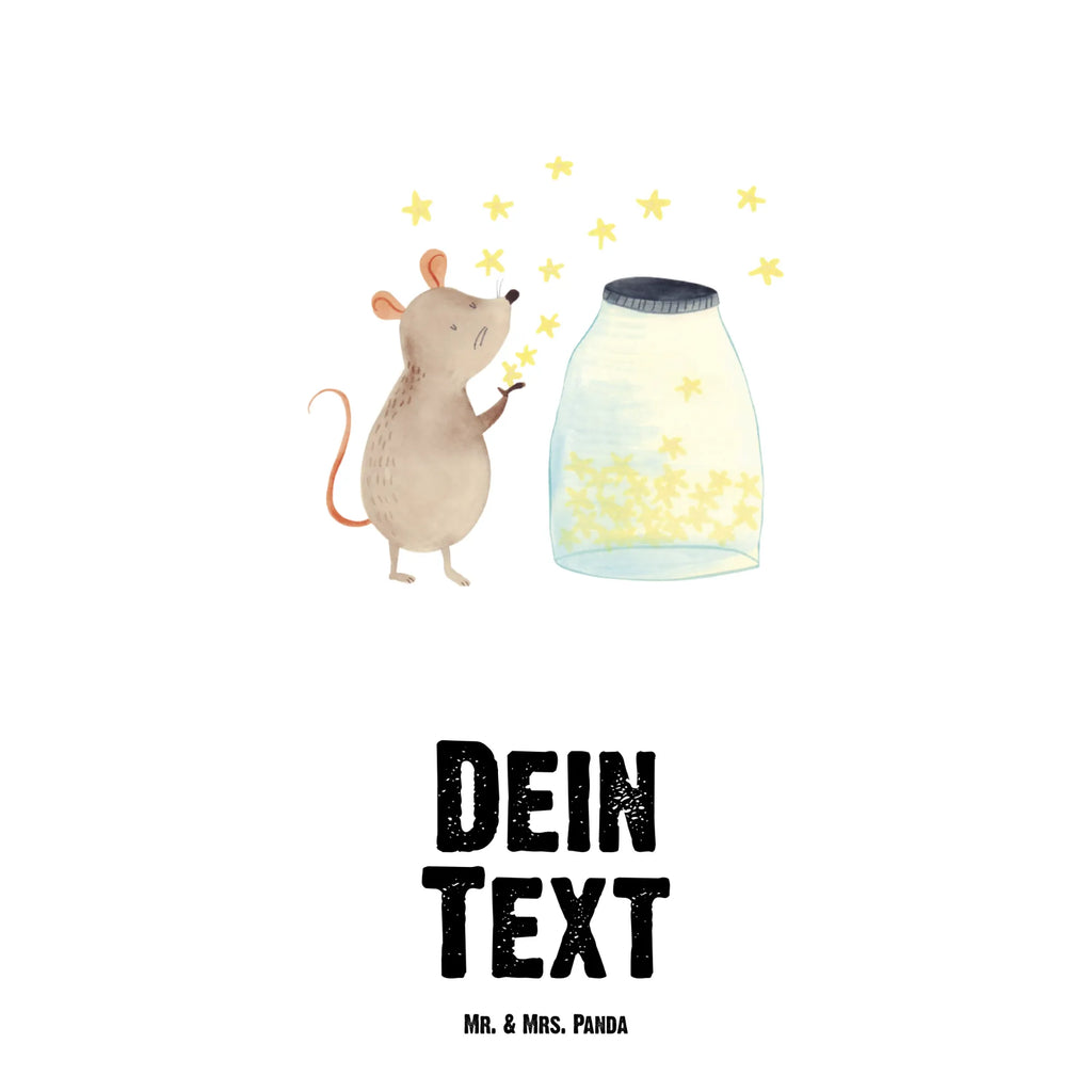 Personalizowana butelka na wodę mysz Gwiazdy Motywy zwierzęce, dobra energia, zabawne powiedzonka, zwierzęta