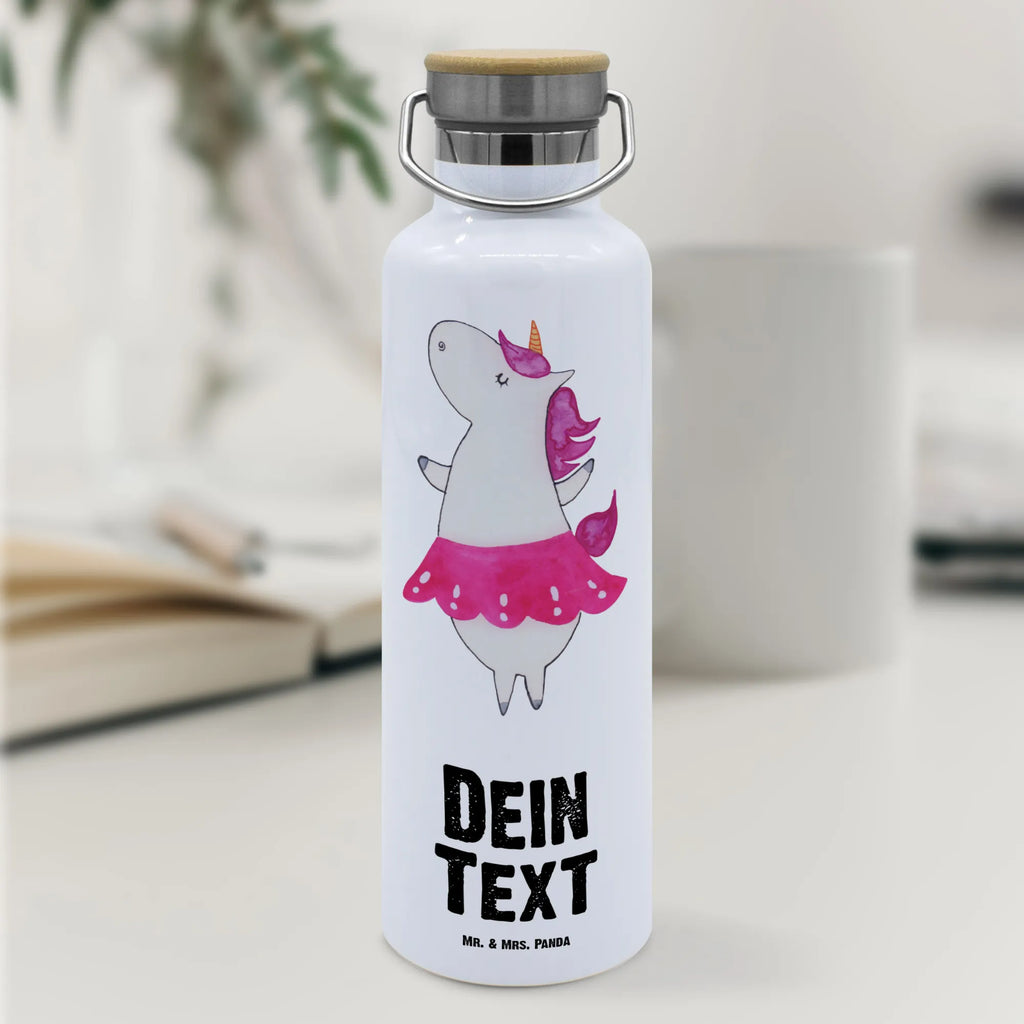 Personalised drinks bottle unicorn ballerina unicorn, unicorns, Flat, Einhorn, Party, Unicorn, English, Dancing, Dancer gift, Ballerina, dancer present, Celebration, Fun