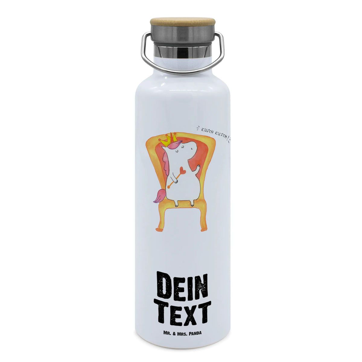 Personalised drinks bottle unicorn king unicorn, unicorns, Chancellor, Prosecco, Unicorn, friend gift, Emperor, Present friend, President, Ruler, Princess, Crown, King