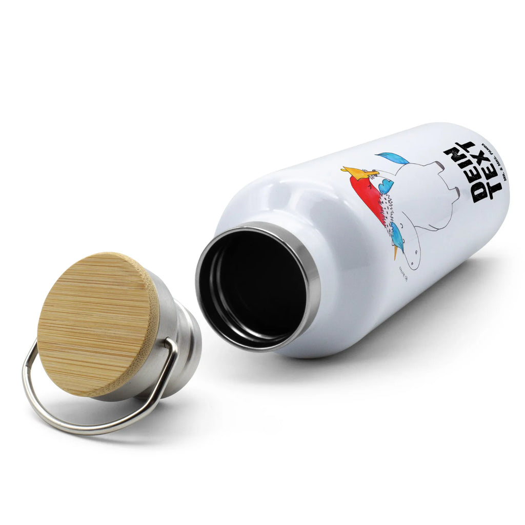 Personalizowana butelka na wodę Jednorożec Mikołaj Jednorożec, jednorożce, dekoracje jednorożca, jednorożec