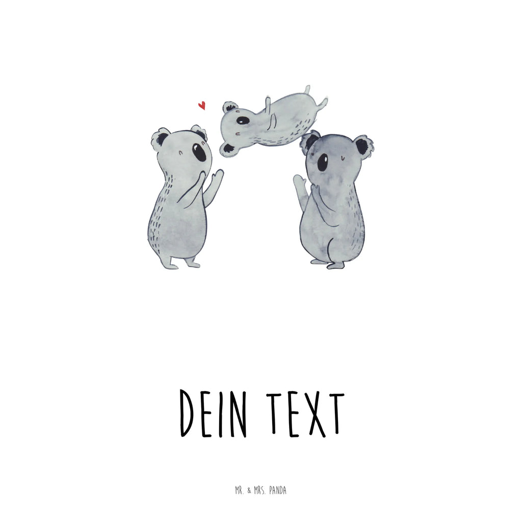 Personalizowana butelka na wodę Koale Świętować Urodziny, prezent urodzinowy, prezent