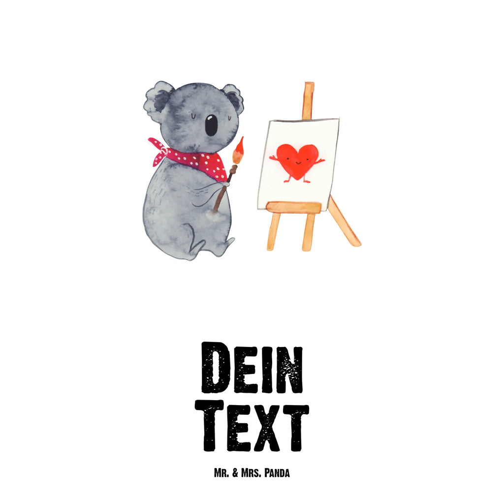 Personalizowana butelka na wodę koala artysta Koala, niedźwiedź koalowy