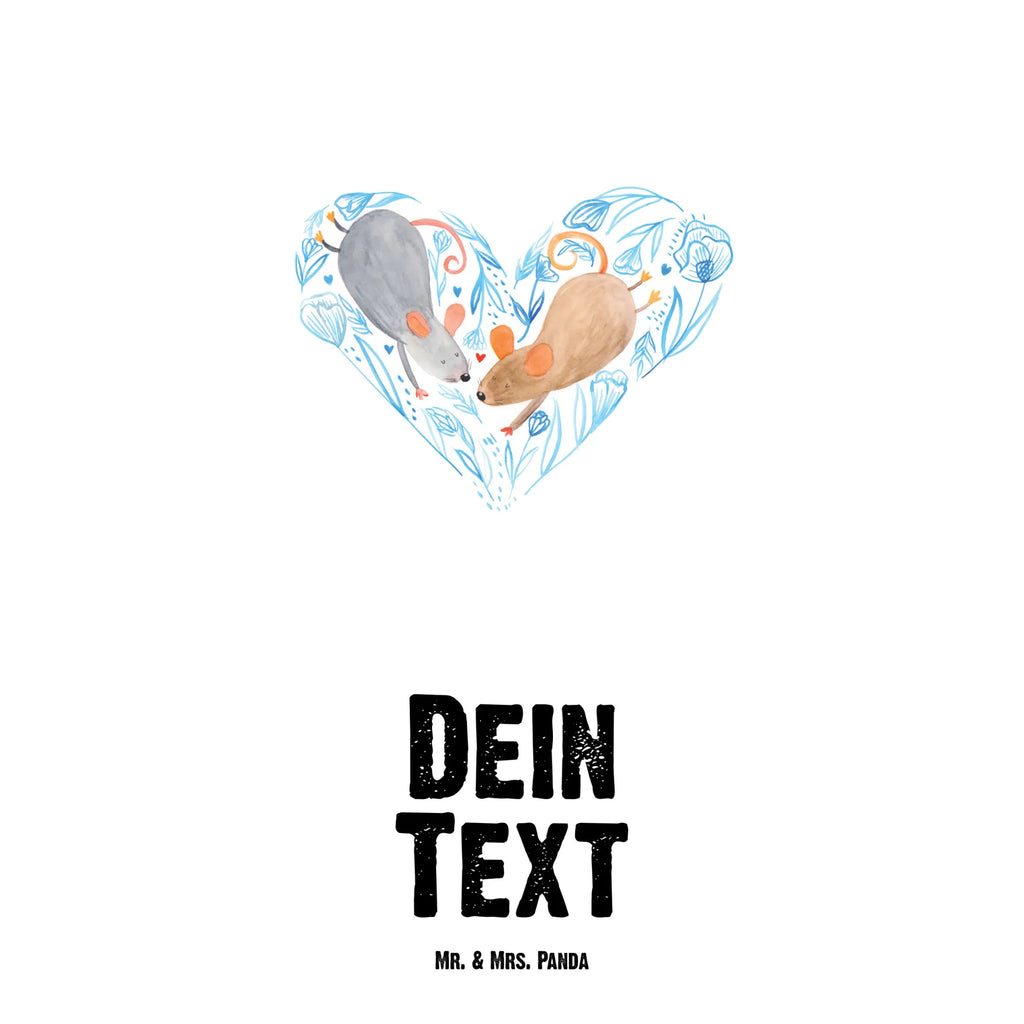 Personalised drinks bottle Mice heart Love, Loving, Two, Together, Marriage, Engagement, Proposal of marriage, Love gift, gift for her, gift for him, anniversary gift, love, gift for two, anniversary, togetherness, love gift, mice, engagement, mouse, love message, wedding, favourite person, proof of love