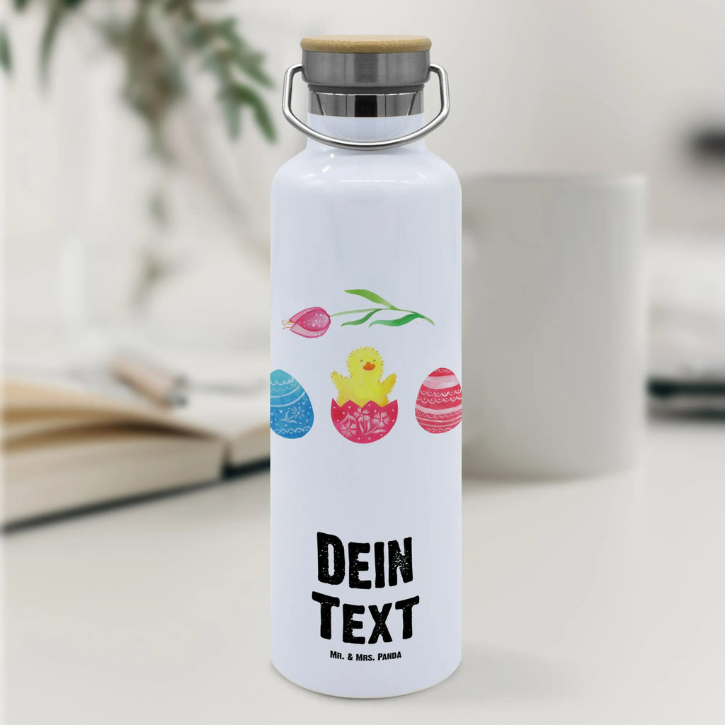 Personalised drinks bottle chick Hatch Easter, Easter bunny, spring fever, Chicks, egg, joy, greetings, happy Easter, Easter egg, Easter eggs, Easter greetings, best wishes