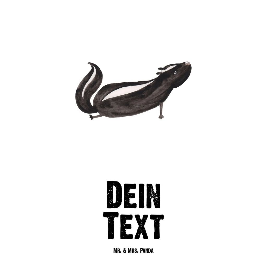 Personalizowana butelka na wodę skunks Joga Stinktier, Skunk