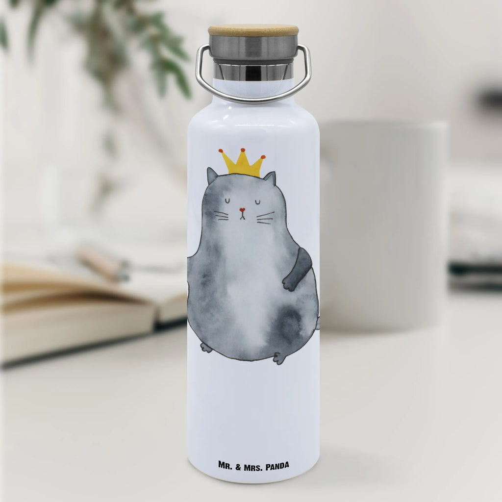 Drinks bottle Cat king cat, tomcat, kitty, meow, kitten, housecat, mama cat, love cats, cat image, cat fan, cat lover, cat fancier, cat decoration, gift for cat lover, cat owner, funny cats, cat sayings, cat motto, funny cat gifts, fan merchandise, cat stuff, animal lover, pussy, first own apartment, king, cats, apartment, moving in, queen, pet, family, move, tenement