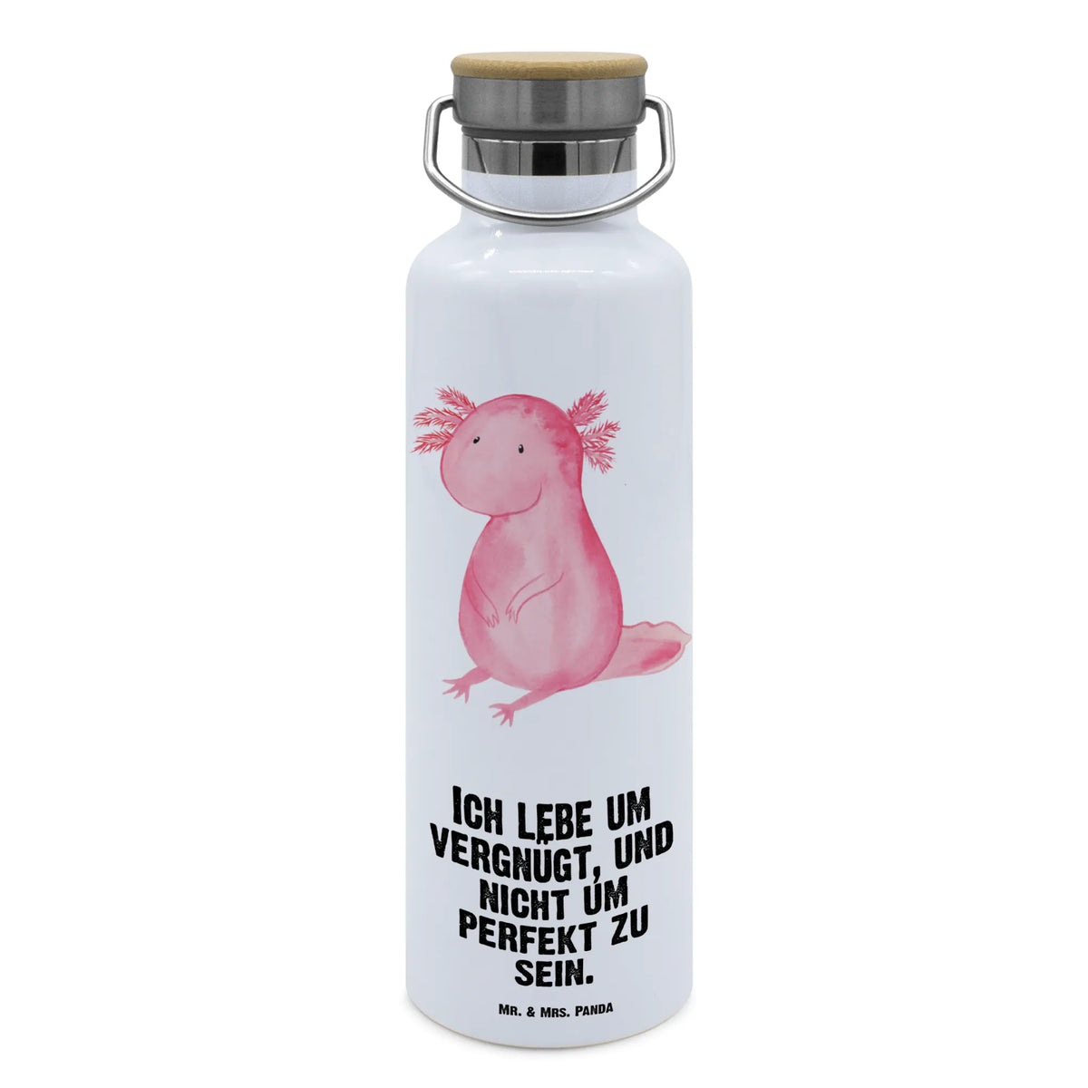 Trinkflasche Axolotl Niedlich metallflasche, metall trinkflasche, Vakuumflasche, isolier trinkflasche, thermos trinkflasche, Warmhalteflasche, Trinkgefäß, große thermosflasche, thermobottle, Thermo-Trinkflasche, feldflasche, Trinkbehälter, Thermosflasche, Trinkflasche, Getränkeflasche, Isolierte Trinkflasche, Edelstahlflasche, wasser trinkflasche, große trinkflasche, Wasserflasche, große wasserflasche, getränkebehälter, Trinkflasche Aus Edelstahl, Axolotl, Molch, Lebensweisheit, Freundin, Lebensstil, Weisheit, Fröhlich, Vergnügt, Zufrieden, Liebe, Axolot