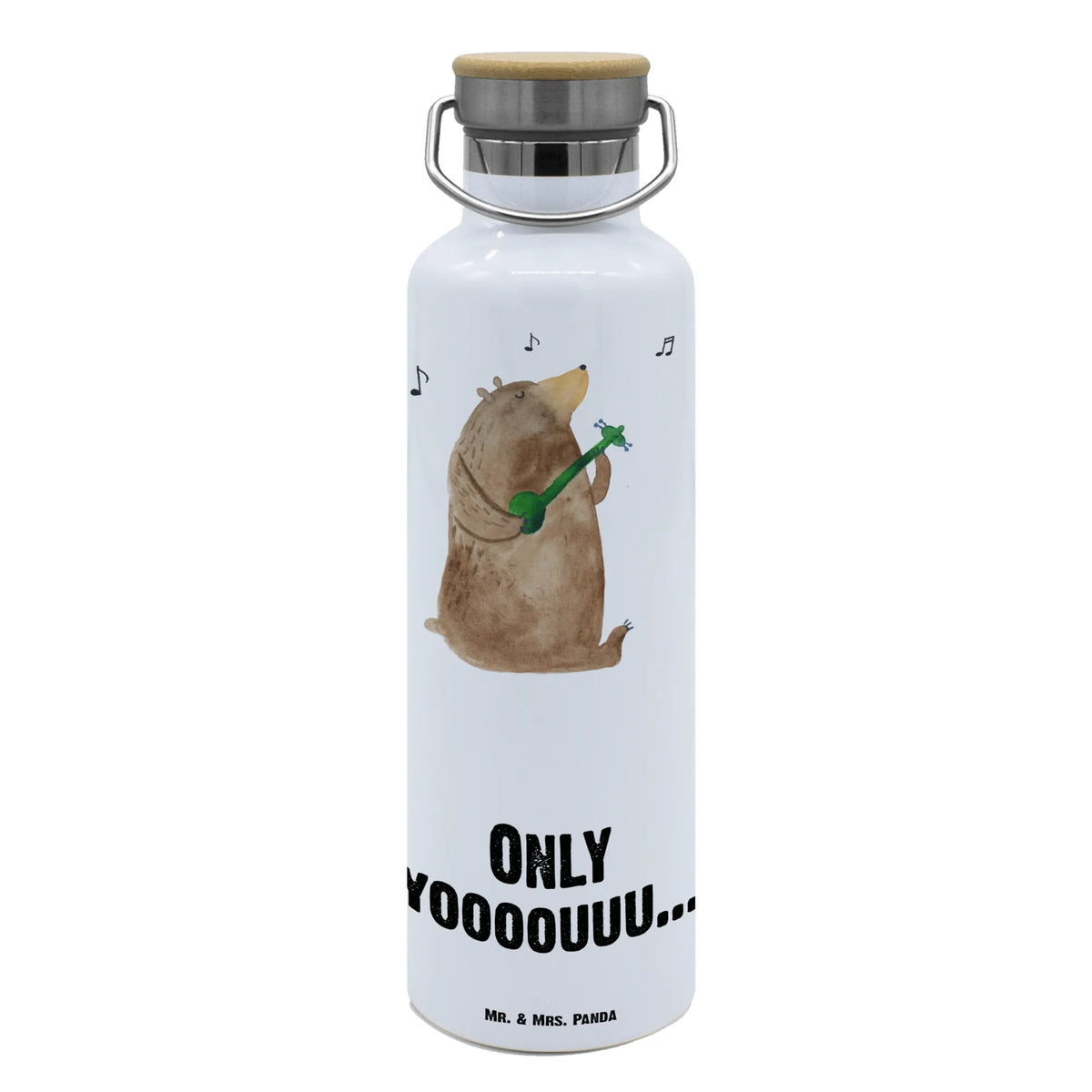 Trinkflasche Bär Gitarre metallflasche, Trinkflasche, Edelstahlflasche, metall trinkflasche, Trinkflasche Aus Edelstahl, Thermosflasche, große wasserflasche, große thermosflasche, Trinkgefäß, große trinkflasche, Getränkeflasche, thermos trinkflasche, feldflasche, isolier trinkflasche, getränkebehälter, wasser trinkflasche, Trinkbehälter, Isolierte Trinkflasche, Warmhalteflasche, thermobottle, Vakuumflasche, Thermo-Trinkflasche, Wasserflasche, Teddy, Bär, Teddybär