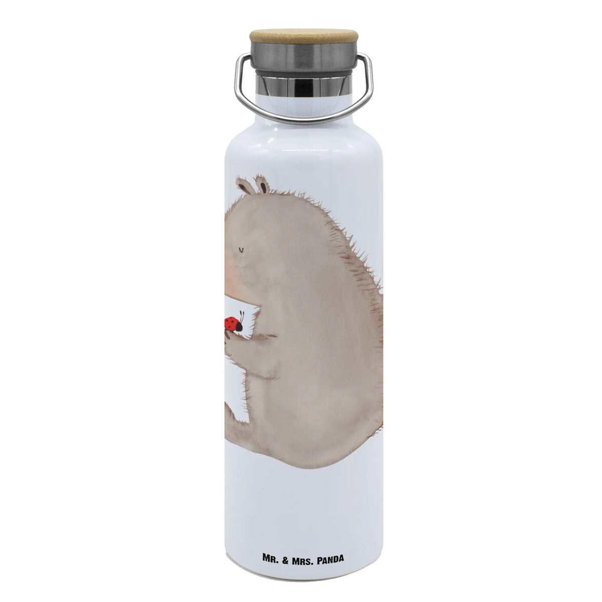Trinkflasche Bär Marienkäfer Trinkgefäß, Thermo-Trinkflasche, Wasserflasche, getränkebehälter, Edelstahlflasche, Isolierte Trinkflasche, große thermosflasche, Getränkeflasche, Trinkflasche, Thermosflasche, metallflasche, große trinkflasche, feldflasche, isolier trinkflasche, große wasserflasche, Warmhalteflasche, Trinkflasche Aus Edelstahl, metall trinkflasche, thermos trinkflasche, Vakuumflasche, Trinkbehälter, thermobottle, wasser trinkflasche, Teddy, Bär, Teddybär, Freiheit, Liebe, Das Leben Ist schön, Marienkäfer, Motivation