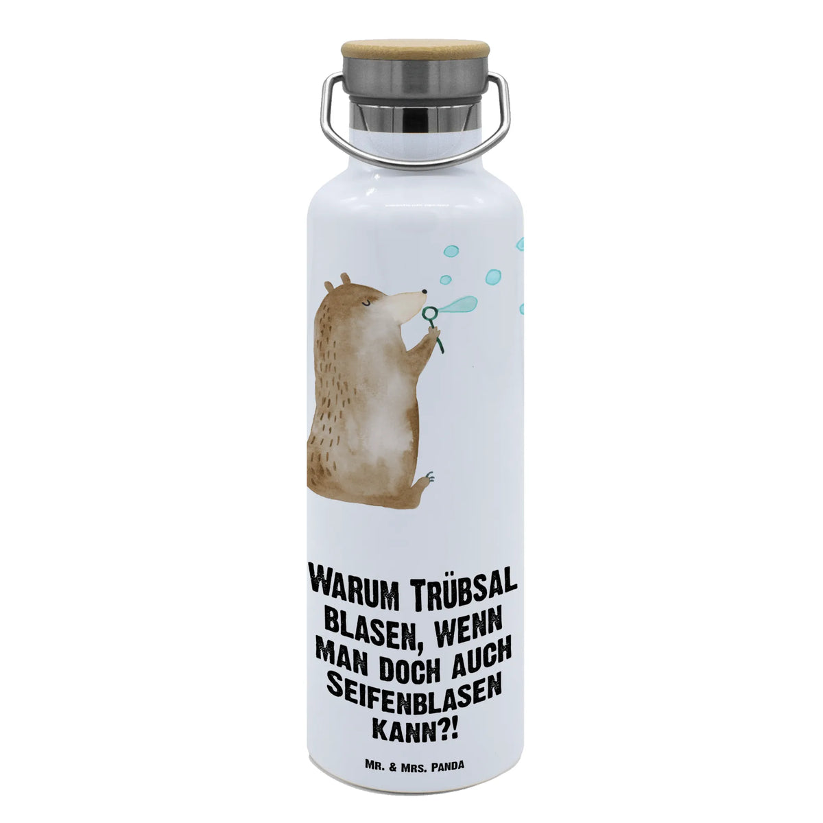 Trinkflasche Bär Seifenblasen Edelstahlflasche, metallflasche, Warmhalteflasche, Trinkgefäß, feldflasche, metall trinkflasche, große wasserflasche, Vakuumflasche, thermobottle, Wasserflasche, Trinkflasche Aus Edelstahl, Trinkflasche, große trinkflasche, Getränkeflasche, Trinkbehälter, Thermo-Trinkflasche, isolier trinkflasche, thermos trinkflasche, Thermosflasche, getränkebehälter, Isolierte Trinkflasche, wasser trinkflasche, große thermosflasche, Teddy, Bär, Teddybär, Seifenblasen Bär Lustig Sein Glücklich Traurig Happy