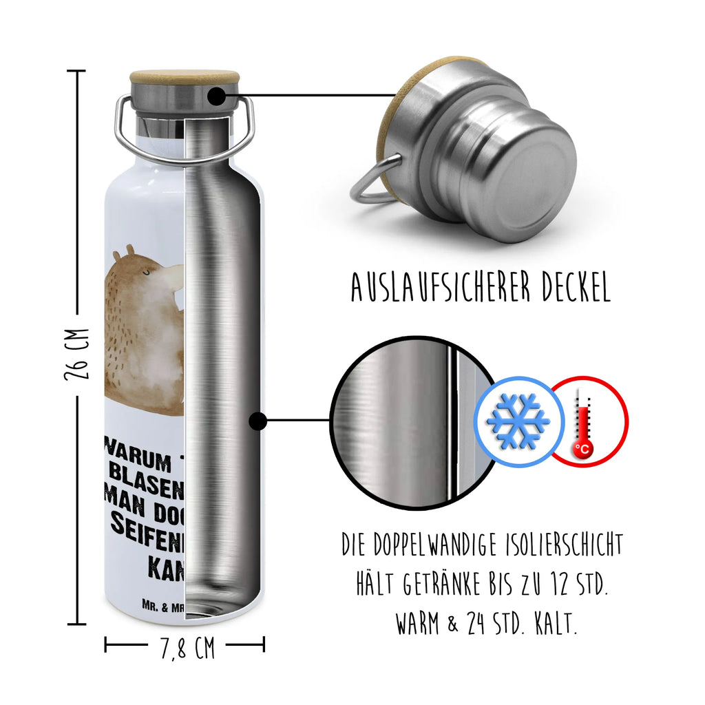 Trinkflasche Bär Seifenblasen Thermo-Trinkflasche, Trinkflasche, Thermoflasche, isolier trinkflasche, thermos trinkflasche, metallflasche, große thermosflasche, thermobottle, Vakuumflasche, getränkebehälter, Edelstahl Trinkflasche, Getränkeflasche, Thermosflasche, Edelstahlflasche, Wasserflasche, große trinkflasche, Isolierte Trinkflasche, Trinkflasche Aus Edelstahl, Trinkgefäß, metall trinkflasche, Isolierflasche, große wasserflasche, wasser trinkflasche, Trinkbehälter, Teddy, Bär, Teddybär, Seifenblasen Bär Lustig Sein Glücklich Traurig Happy