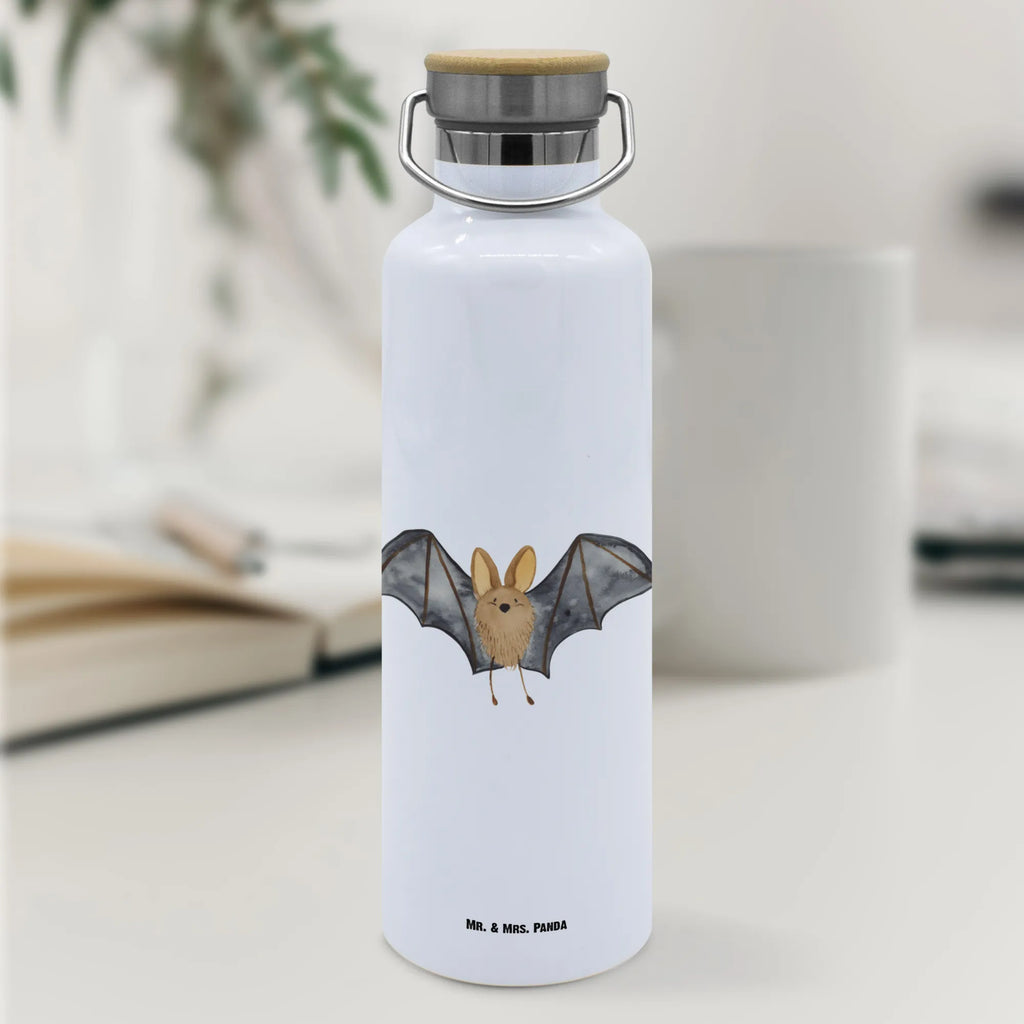 Drinks bottle bat wing small animals, cute, funny, cute animal motives, hand drawn, small world, funny sayings, good mood, happy, gifts, gift ideas, special gifts, animal lover, card