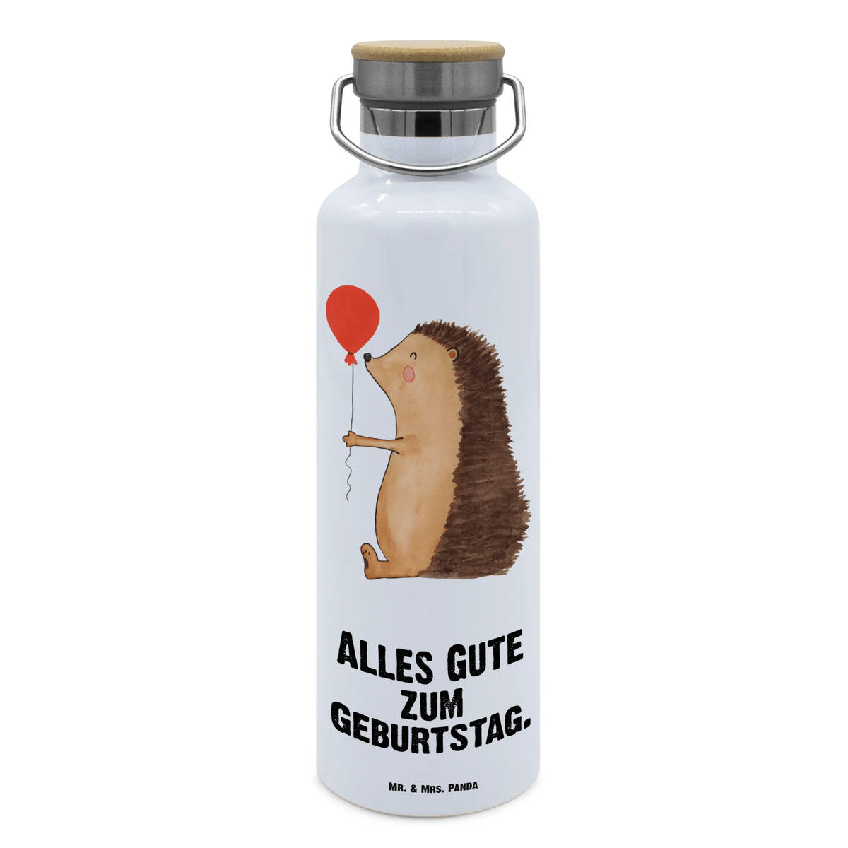 Drinks bottle Hedgehog balloon small animals, cute, funny, cute animal motives, hand drawn, small world, funny sayings, good mood, happy, gifts, gift ideas, special gifts, animal lover, card, hedgehog, Happy Birthday, Birthday Child, Birthday, Balloon