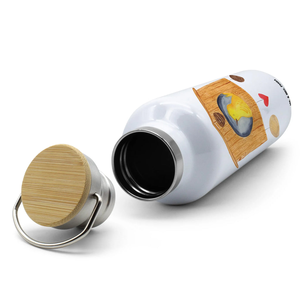 Drinks bottle Bird House small animals, cute, funny, cute animal motives, hand drawn, small world, funny sayings, good mood, happy, gifts, gift ideas, special gifts, animal lover, card, favorite place, our house, family, birdhouse, home, Bird, castle, birds, home sweet home, nest, apartment, house