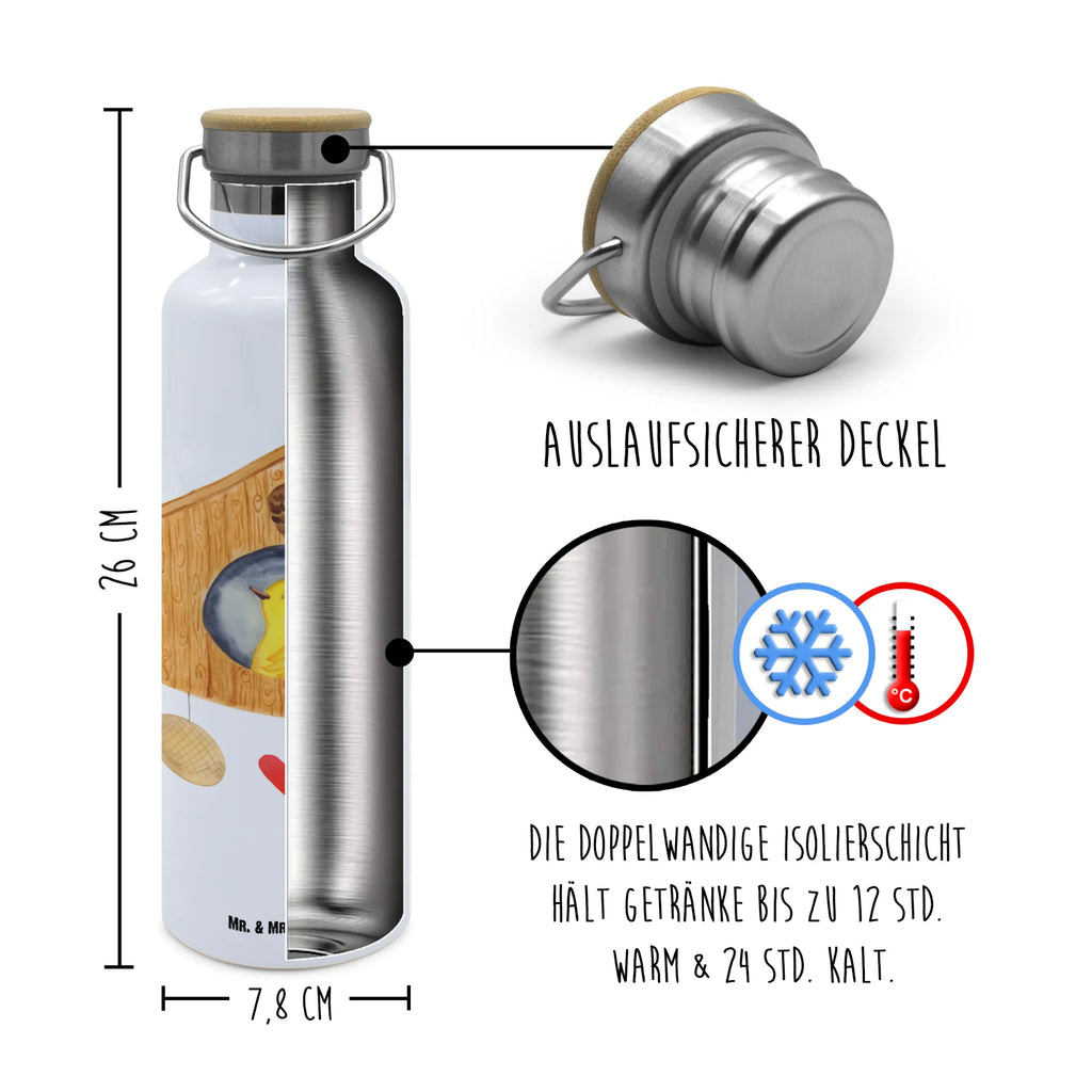 Trinkflasche Vogelhaus Home thermobottle, thermos trinkflasche, getränkebehälter, Vakuumflasche, große trinkflasche, Trinkflasche, wasser trinkflasche, große thermosflasche, Wasserflasche, Isolierte Trinkflasche, Trinkflasche Aus Edelstahl, Isolierflasche, metall trinkflasche, Edelstahl Trinkflasche, große wasserflasche, Trinkgefäß, isolier trinkflasche, Thermoflasche, Thermo-Trinkflasche, Edelstahlflasche, Trinkbehälter, Thermosflasche, metallflasche, Getränkeflasche, Lustige Sprüche, Tiere, Tiermotive, Gute Laune, Home Sweet Home, Vogel, Einzug, Hausbau, Umzug, Einzugsgeschenk, Vogelhaus, Geschenk, Haus