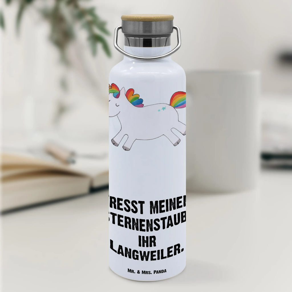 Trinkflasche Einhorn Happy große trinkflasche, Thermosflasche, Trinkbehälter, Trinkflasche, große wasserflasche, große thermosflasche, Trinkflasche Aus Edelstahl, Trinkgefäß, Edelstahl Trinkflasche, thermobottle, Vakuumflasche, Wasserflasche, Edelstahlflasche, Getränkeflasche, metall trinkflasche, getränkebehälter, metallflasche, Thermo-Trinkflasche, isolier trinkflasche, wasser trinkflasche, Isolierflasche, Thermoflasche, Isolierte Trinkflasche, thermos trinkflasche, Unicorn, Einhorn, Einhörner, Einhorn Deko, Lächeln, Witzig, Spaß, Freude, glücklich, Spannend, Lebensfreude, Lachen, Fröhlich