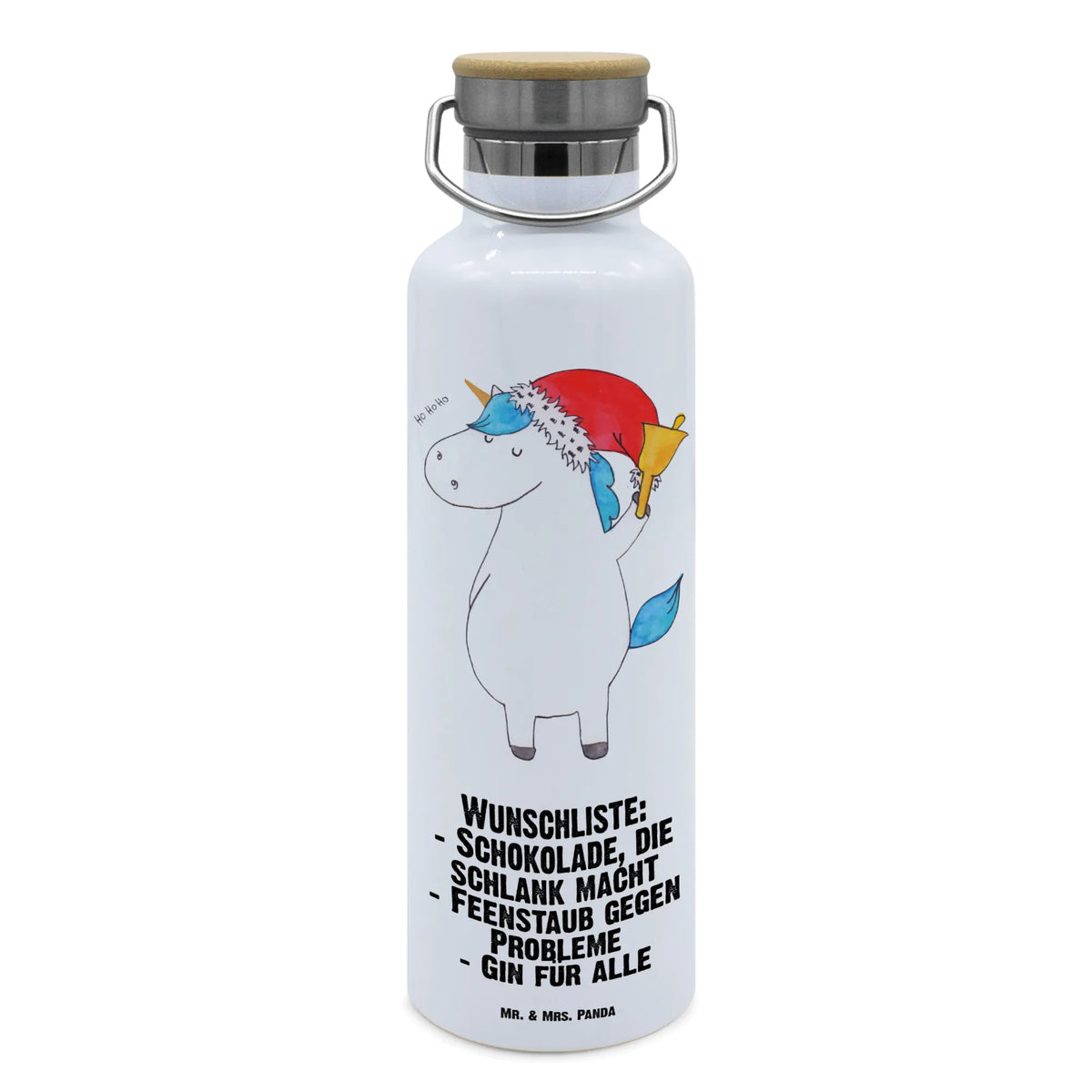Trinkflasche Einhorn Weihnachtsmann Trinkgefäß, Trinkbehälter, thermos trinkflasche, große wasserflasche, Isolierte Trinkflasche, Vakuumflasche, metallflasche, wasser trinkflasche, große thermosflasche, metall trinkflasche, Warmhalteflasche, Getränkeflasche, getränkebehälter, feldflasche, thermobottle, Thermosflasche, Edelstahlflasche, isolier trinkflasche, Thermo-Trinkflasche, große trinkflasche, Trinkflasche Aus Edelstahl, Trinkflasche, Wasserflasche, Unicorn, Einhorn, Einhörner, Einhorn Deko, Schoki, Nikolaus, Wunschliste, Feenstaub, Weihnachten, Wunschzettel, Gin, Schokolade, Weihnachtsmann